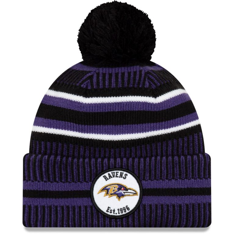 Baltimore Ravens Knit Hats 2024 Football Accessories