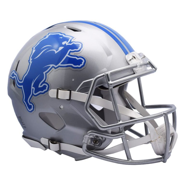 Detroit Lions Football Helmets 2024 Football Accessories
