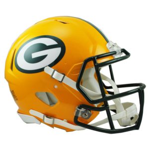Green Bay Packers Football Helmets