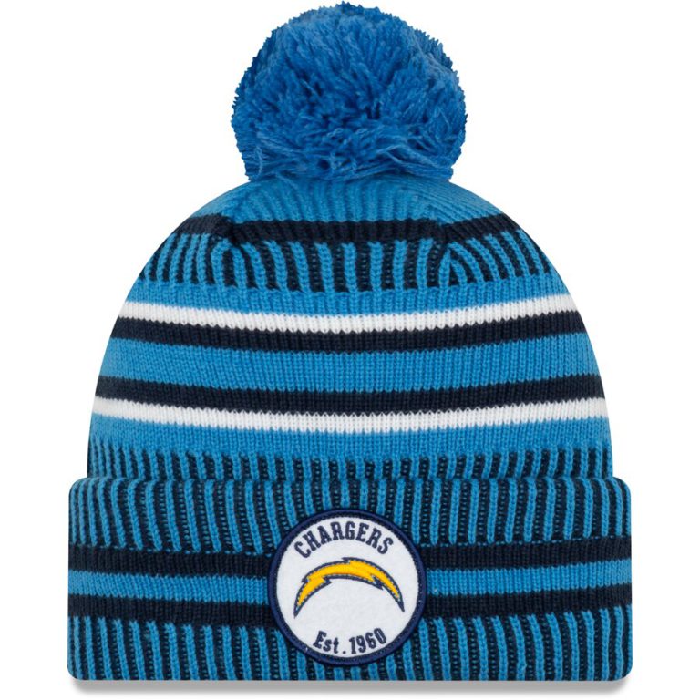 Los Angeles Chargers Knit Hats 2024 Football Accessories