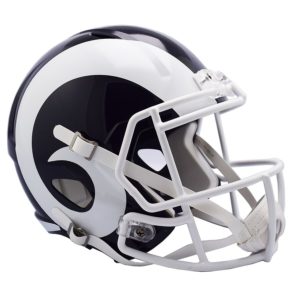 Los Angeles Rams Football Helmets