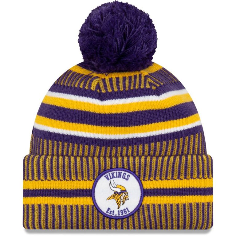 Minnesota Vikings Knit Hat 2024 Football Accessories