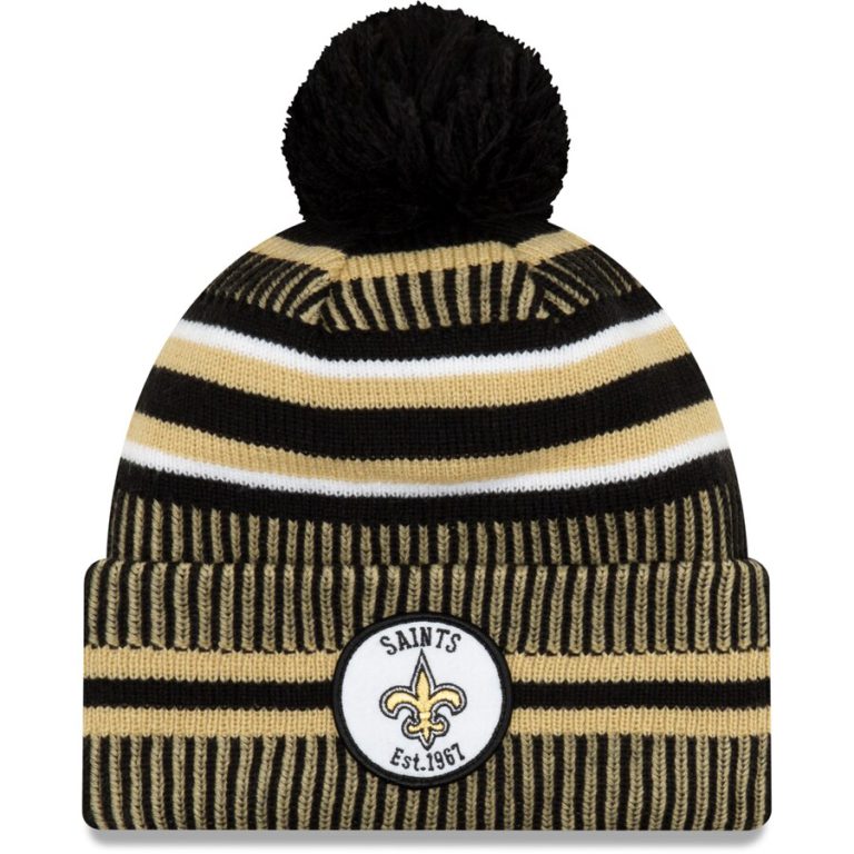 New Orleans Saints Knit Hats 2024 Football Accessories