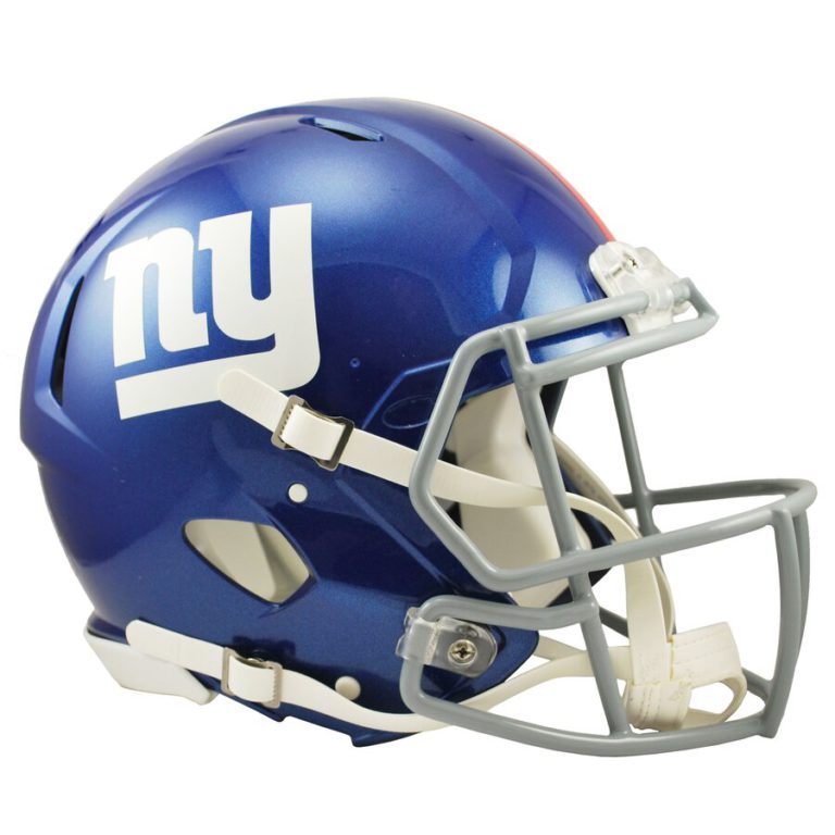NY Giants Football Helmet 2023 Football Accessories