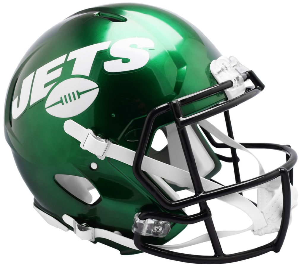 New York Jets Football Helmets