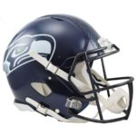 Seattle Seahawks Football Helmets