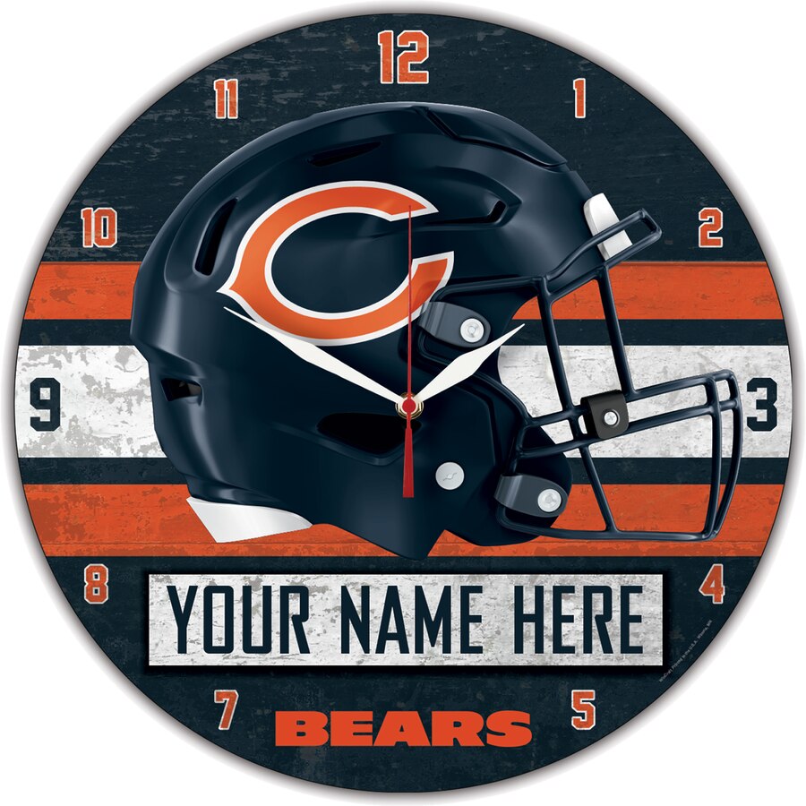 Chicago Bears Wall Clocks