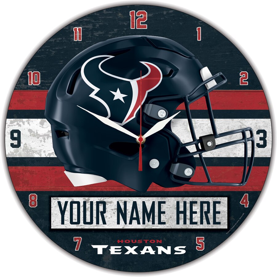 Houston Texans Clocks