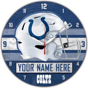 Indianapolis Colts Clock