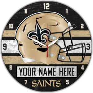New Orleans Saints Wall Clocks