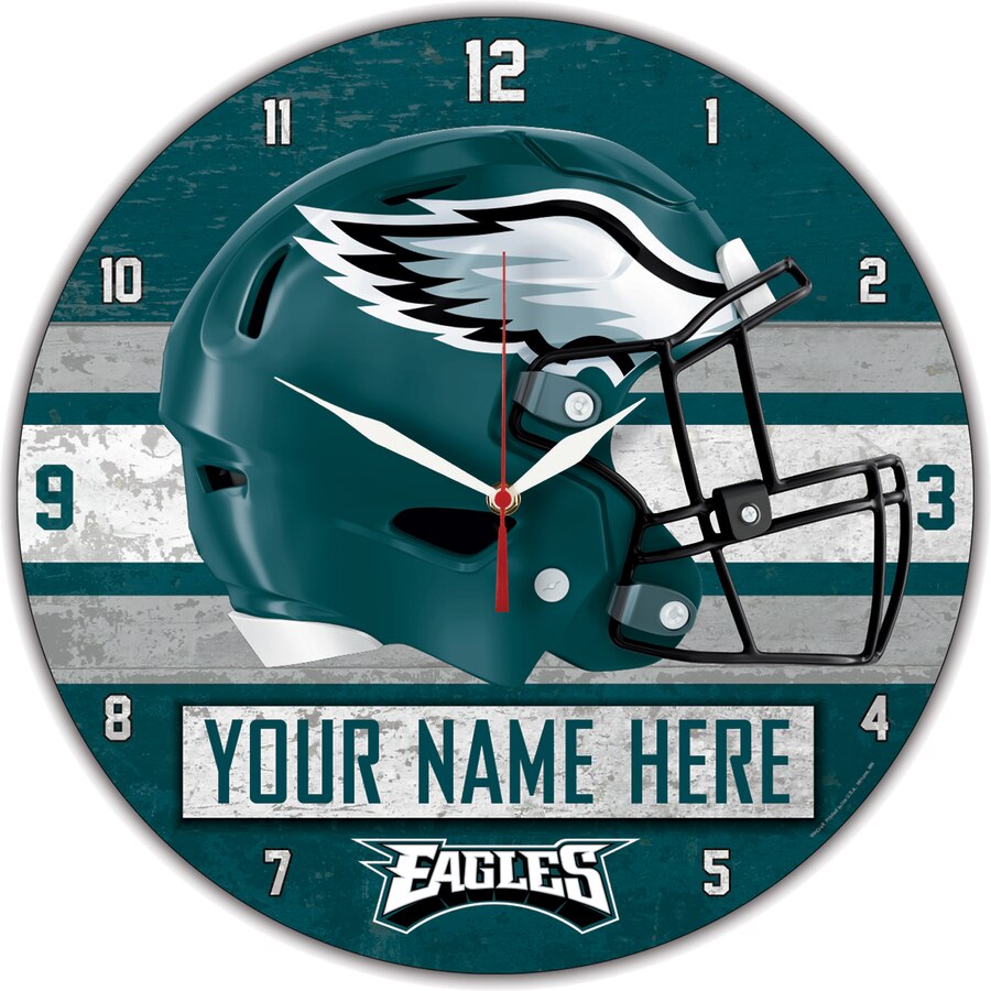 Philadelphia Eagles Wall Clocks