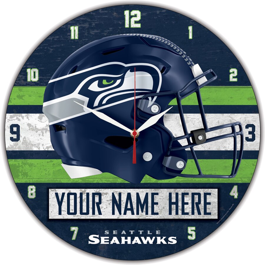 Seattle Seahawks Wall Clocks