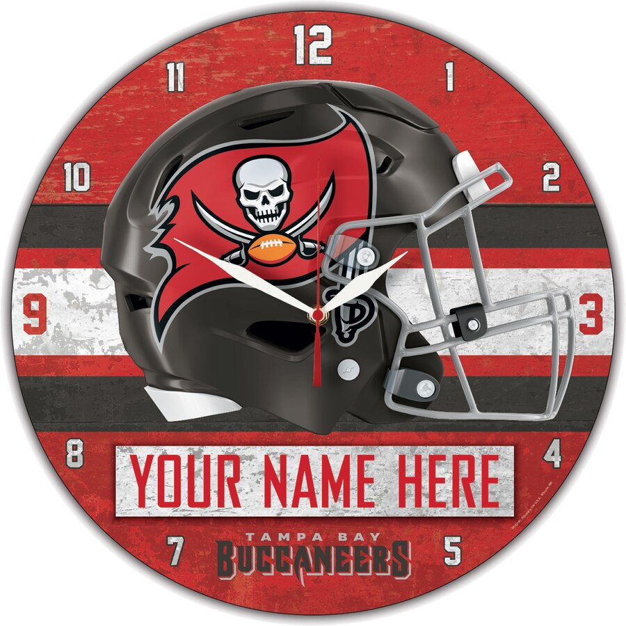 Tampa Bay Buccaneers Wall Clock