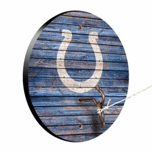 Indianapolis Colts Weathered Design Hook And Ring Game