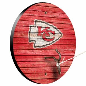Kansas City Chiefs Weathered Design Hook And Ring Game