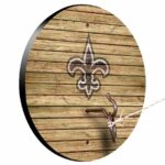 New Orleans Saints Weathered Design Hook And Ring Game