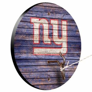 New York Giants Weathered Design Hook And Ring Game