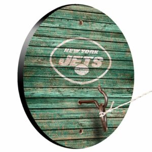 New York Jets Weathered Design Hook And Ring Game