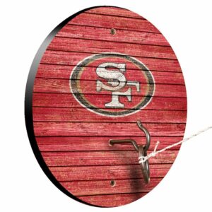 San Francisco 49ers Weathered Design Hook And Ring Game