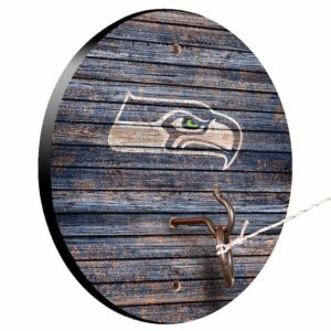 Seattle Seahawks Weathered Design Hook And Ring Game