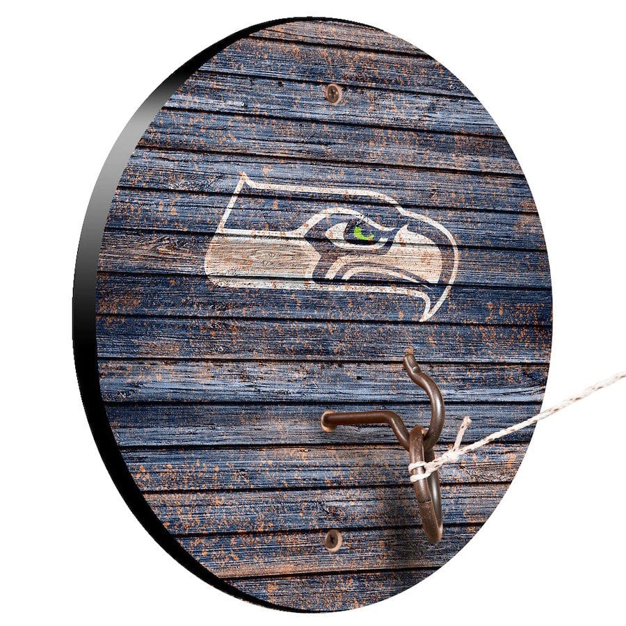 Seattle Seahawks Weathered Design Hook And Ring Game