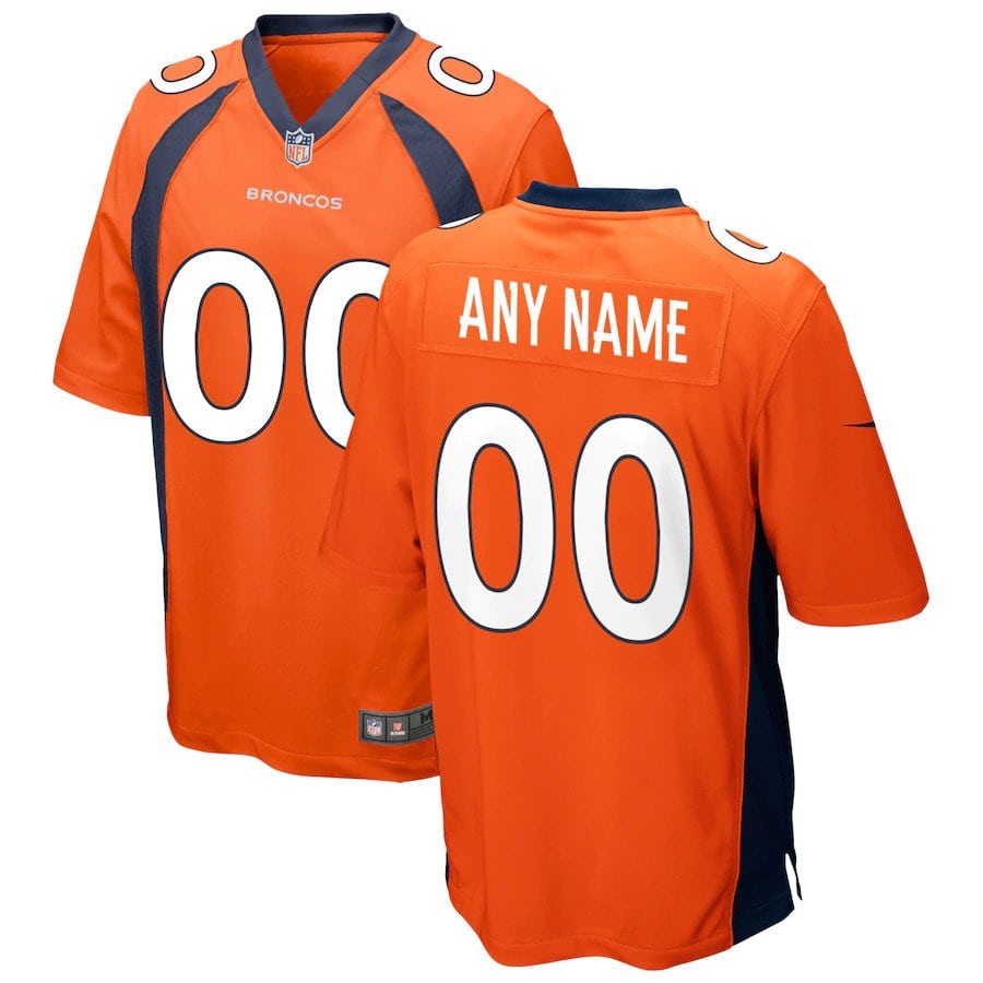 Officially Licensed NFL 2022 Jersey Knit Schedule Tee by Glll - Broncos