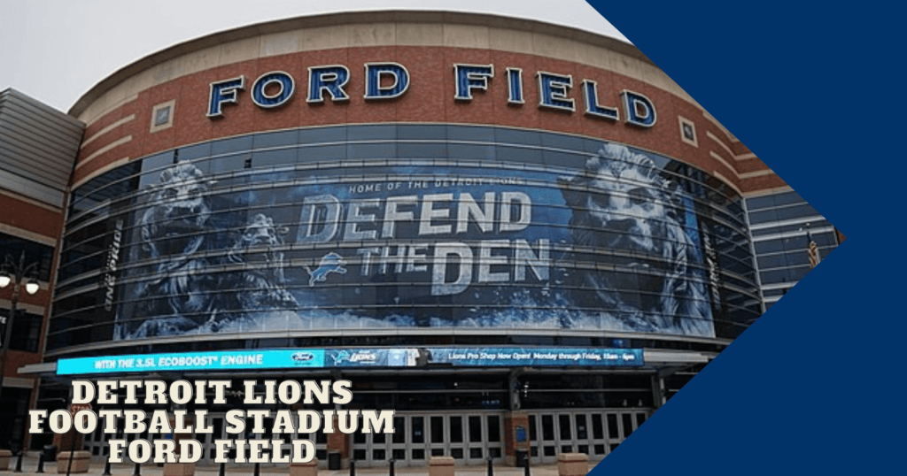 Detroit Lions Football Stadium Header